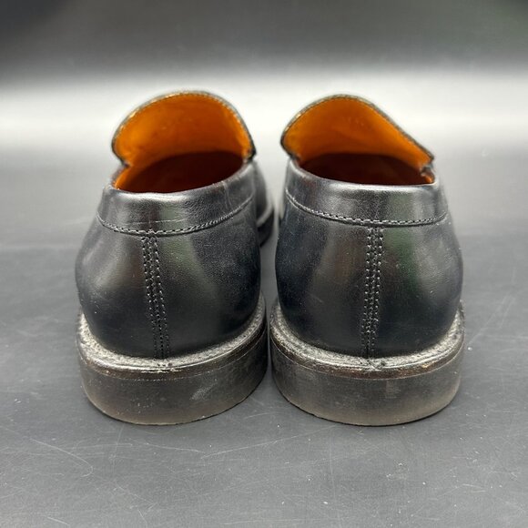 Gucci Black Slip On Loafers Mens Leather Upper Made in Italy Size 7.5D - Picture 7 of 16